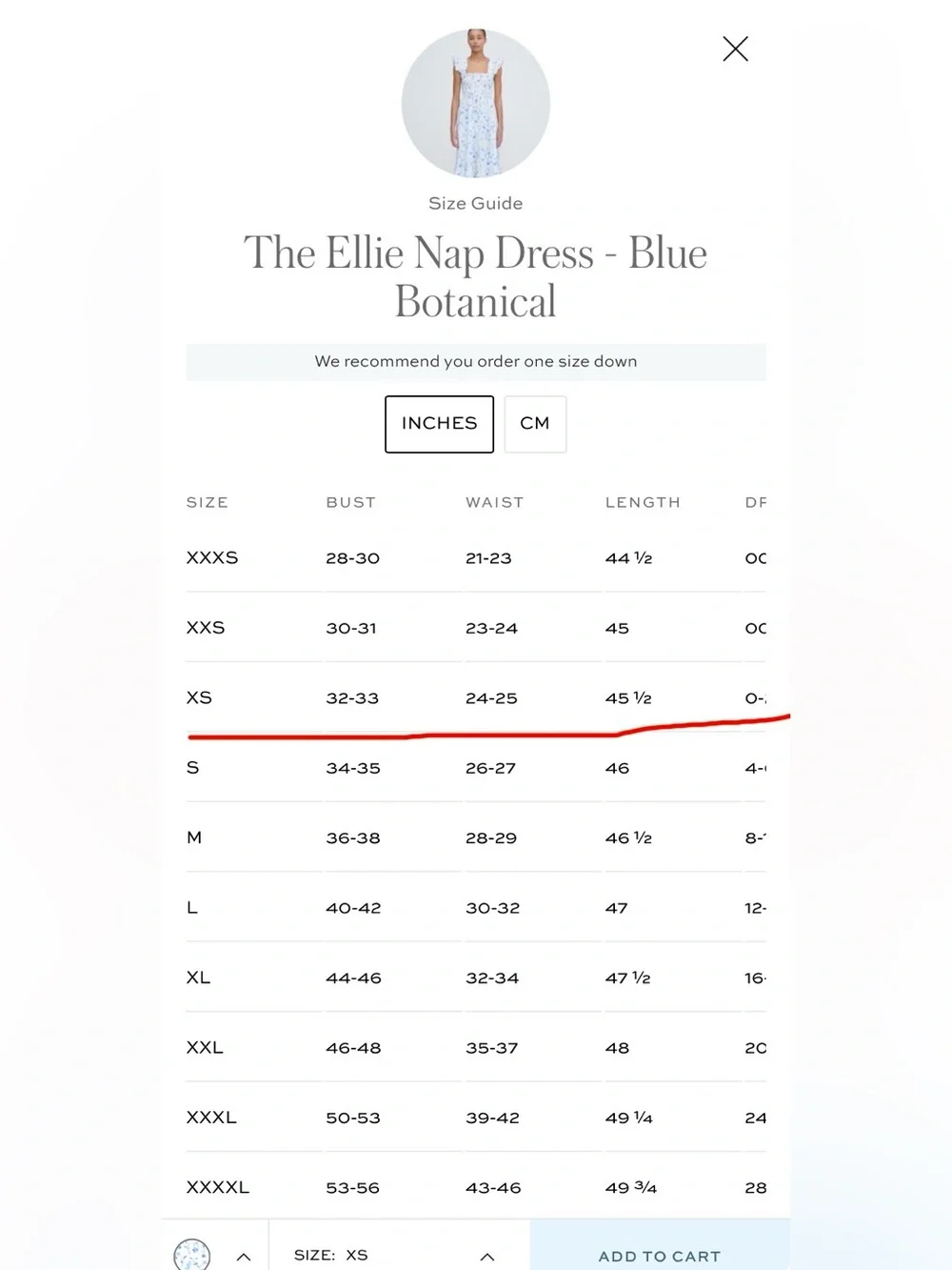 HILL HOUSE •• The Ellie Nap Dress •• In Blue Botanical Size XS - Picture 9 of 10